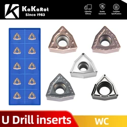 KaKarot U bohrer WCMX030208 WCMX040208 WCMT050308 WCMT06T308 WCMT080412 FN Hartmetall WCMX drehen insert CNC schneiden werkzeug WCMT