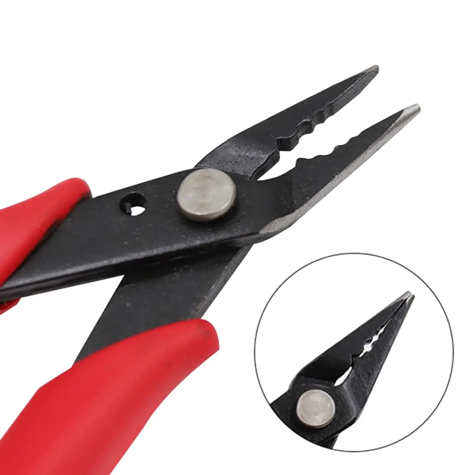 Jewelry Crimping Pliers For Making Tips Tool Tweezers Crimp Nose Pliers Jump Rings & Split Rings Double Rings Diy Accessories