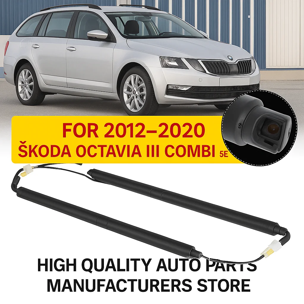 2PCS 5E9827851F+5E9827852F Pair Electric Tailgate Gas Support Struts for 2012-2020 Skoda Octavia III Combi 5E  5E9827852D