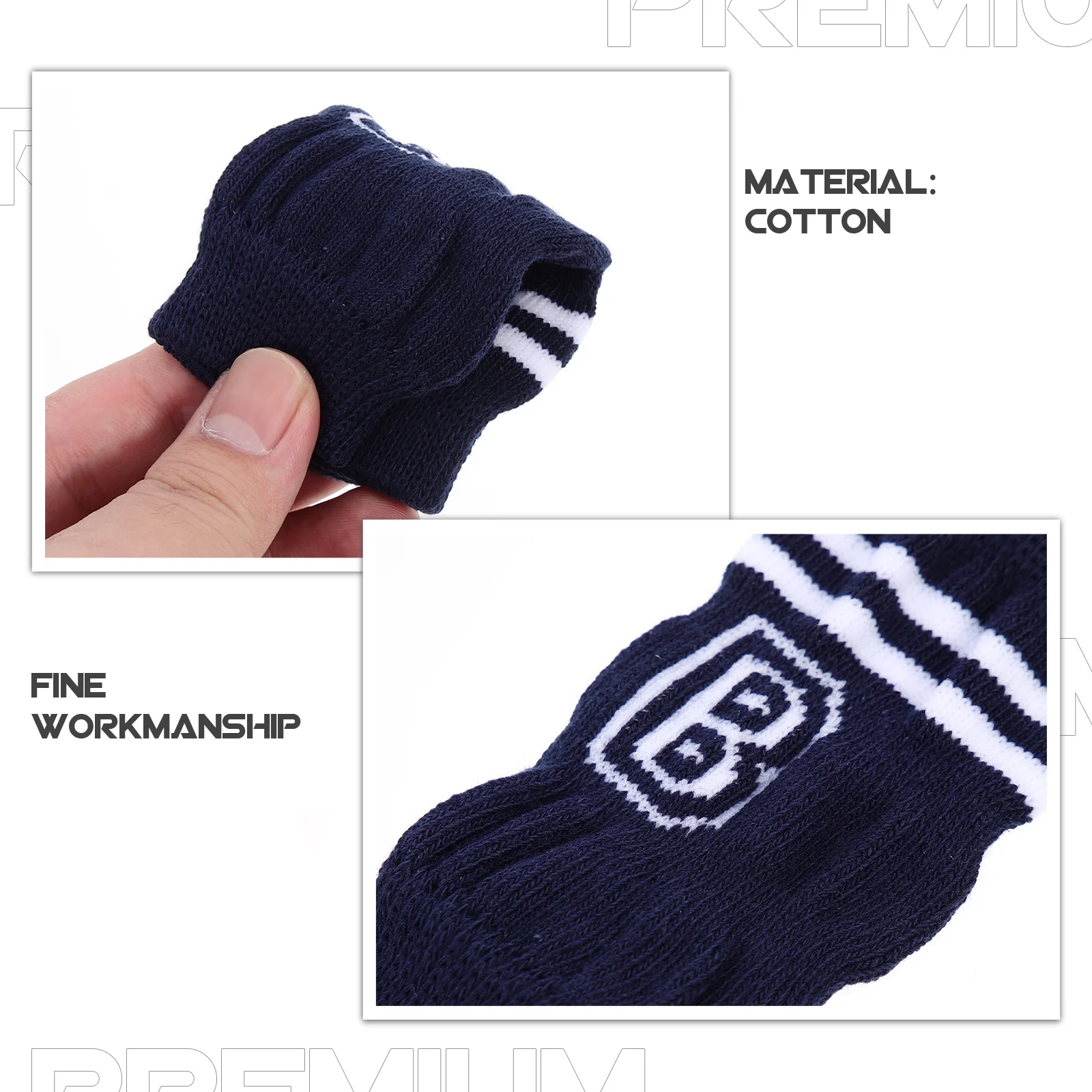 4 قطعة أكمام ساق الكلب لينة المضادة للانزلاق الحيوانات الأليفة الساق الجوارب قابل للغسل تنفس الدافئة واقية للكلاب الصغيرة جوارب للكلاب