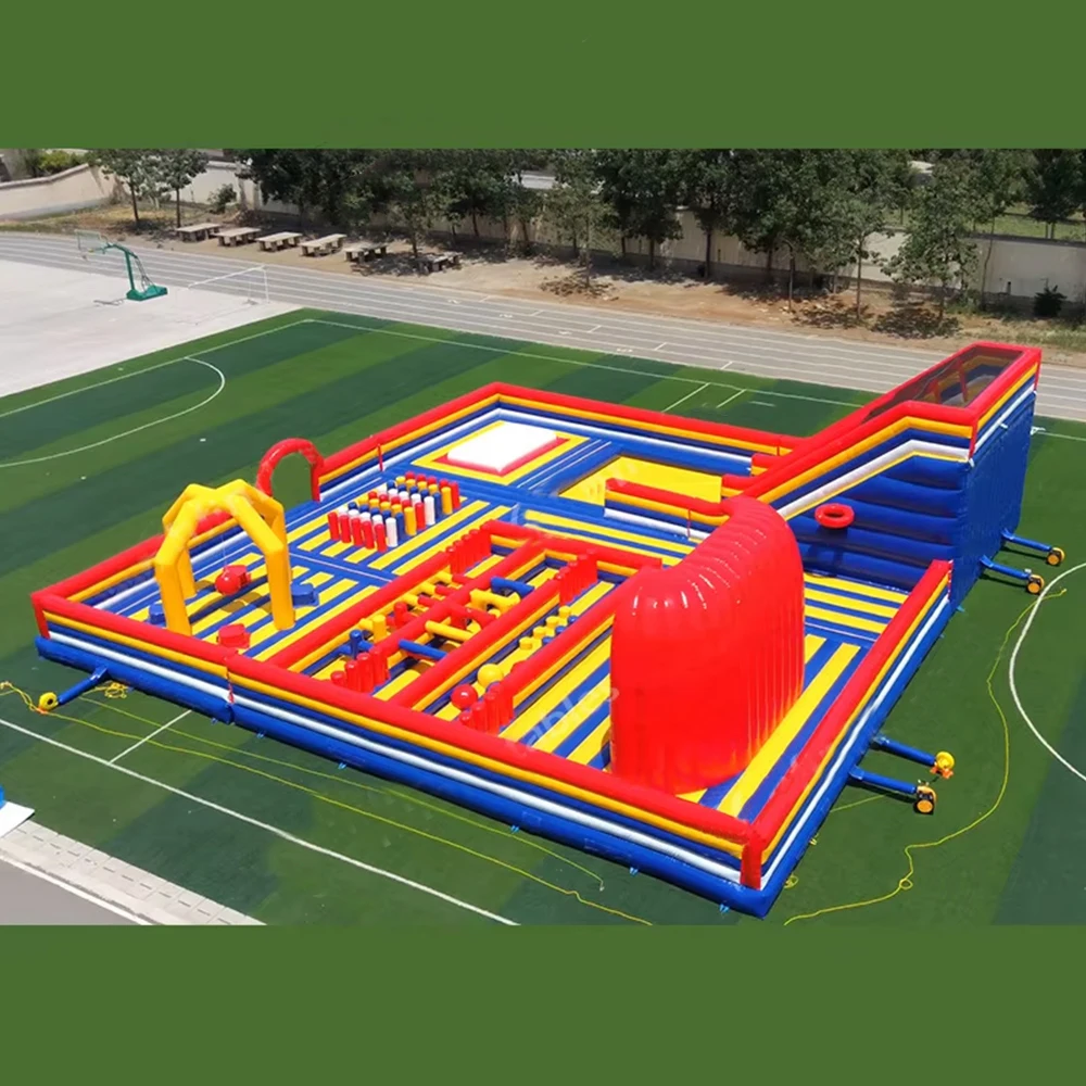 Best Seller Custom Inflatable Park Playground Inflatable Bouncers for Adults Bounce House Obstacle Course