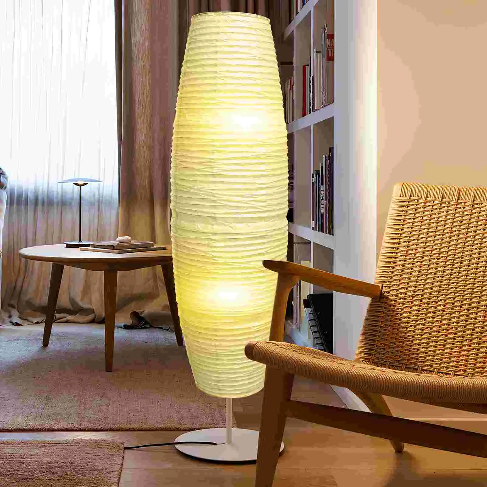 Lampshade Home Furnishing Corner Bedside Minimalist Lasting Shades for Floor Light Cozy Paper