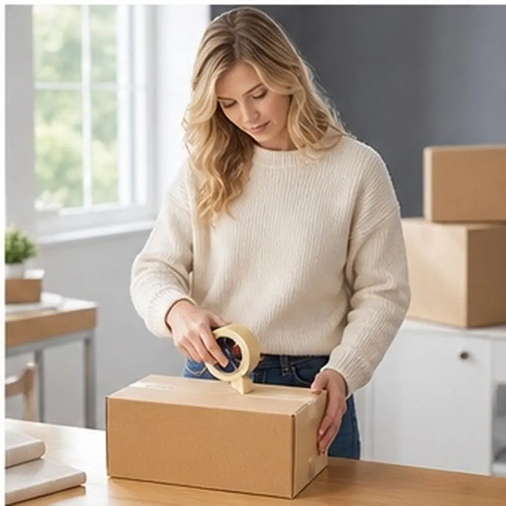 10Pcs Smooth Edge Neat Finish Thick Shipping Boxes Heavy Duty Flat Packing Boxes for Ecommerce Small Business Delivery Storage