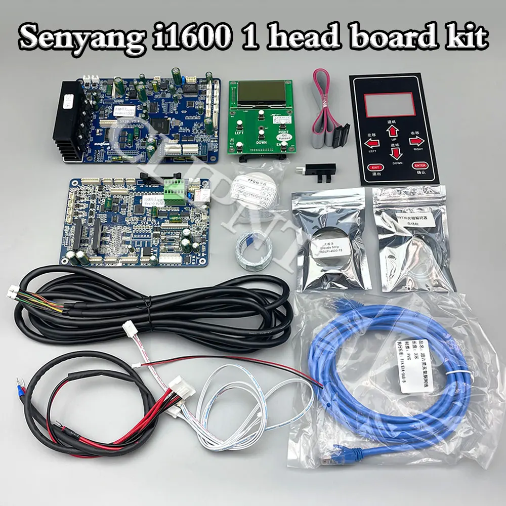 Printer Senyang i600 board kit for Epson i1600 single head carriage board main board conversion kit