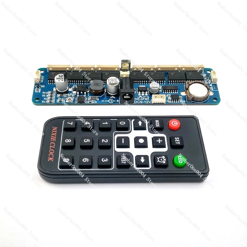 6 Glow Clock Main Board, Control Board, Remote Control, Universal in12 in14 in18 Qs30-1