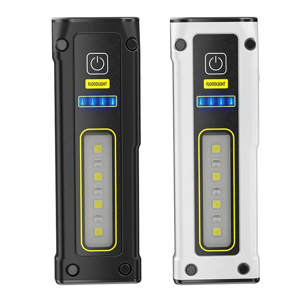 

Multifunction LED Flashlight Super Bright Power Bank Outdoor Camping Light 3 Lighting Modes Rechargeable Mini Spotlight Hiking