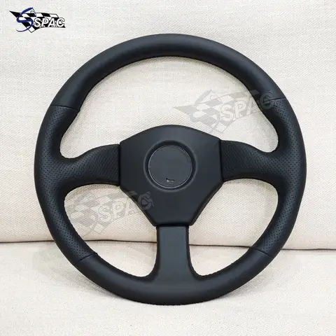 14inch JDM Racing Sport Leather Steering Wheel Sim Racing Game Tuning Steering Wheel