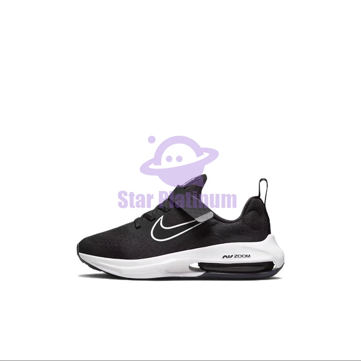 حذاء Nike Air Zoom Arcadia 2 للأولاد والبنات للأطفال مقاس 27-31 فيلكرو ومقاس 32-39 برباط