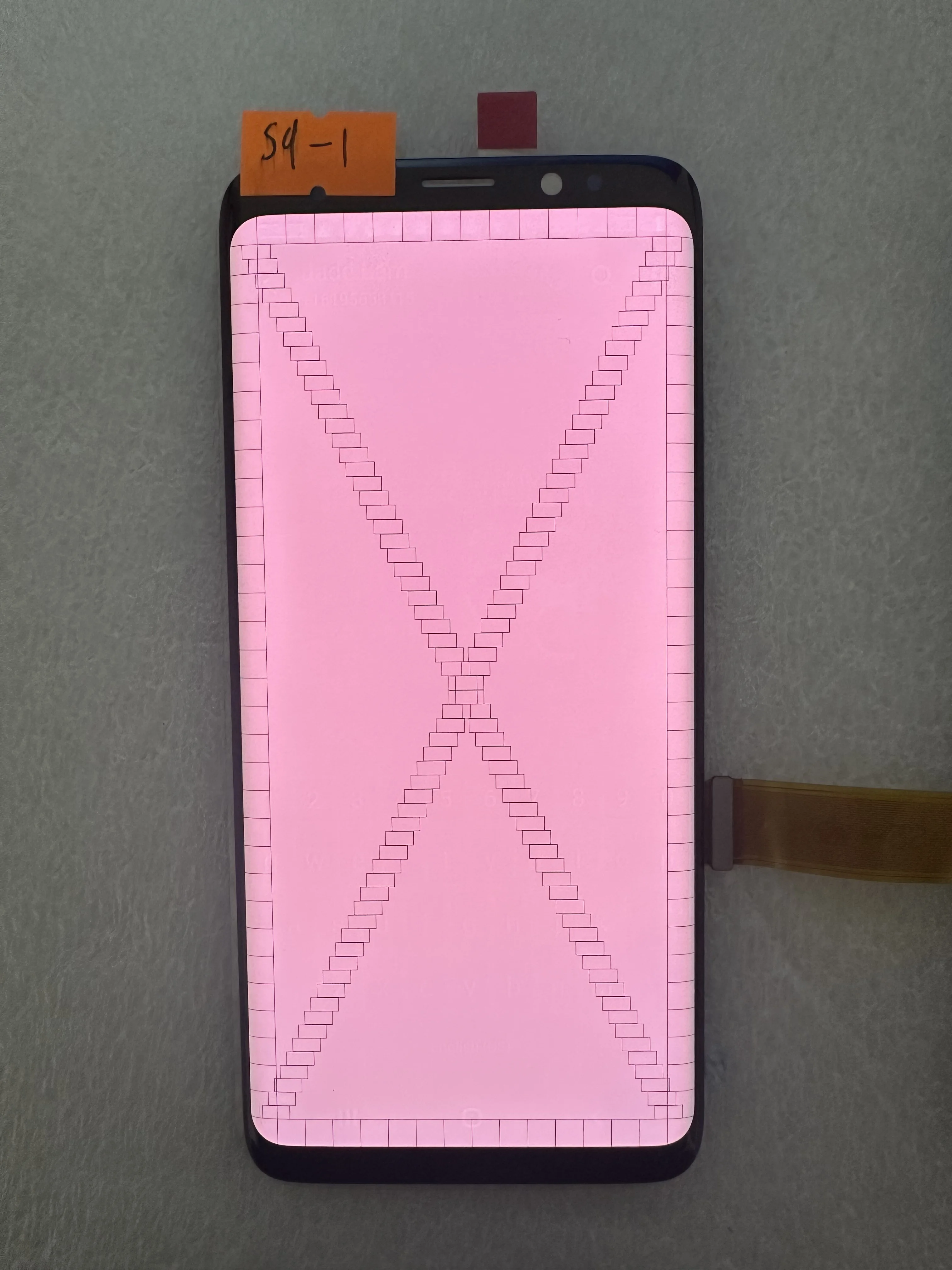 screen has defects suitable for Samsung S9 G960 G960F G960F/D AMOLED touch screen replacement