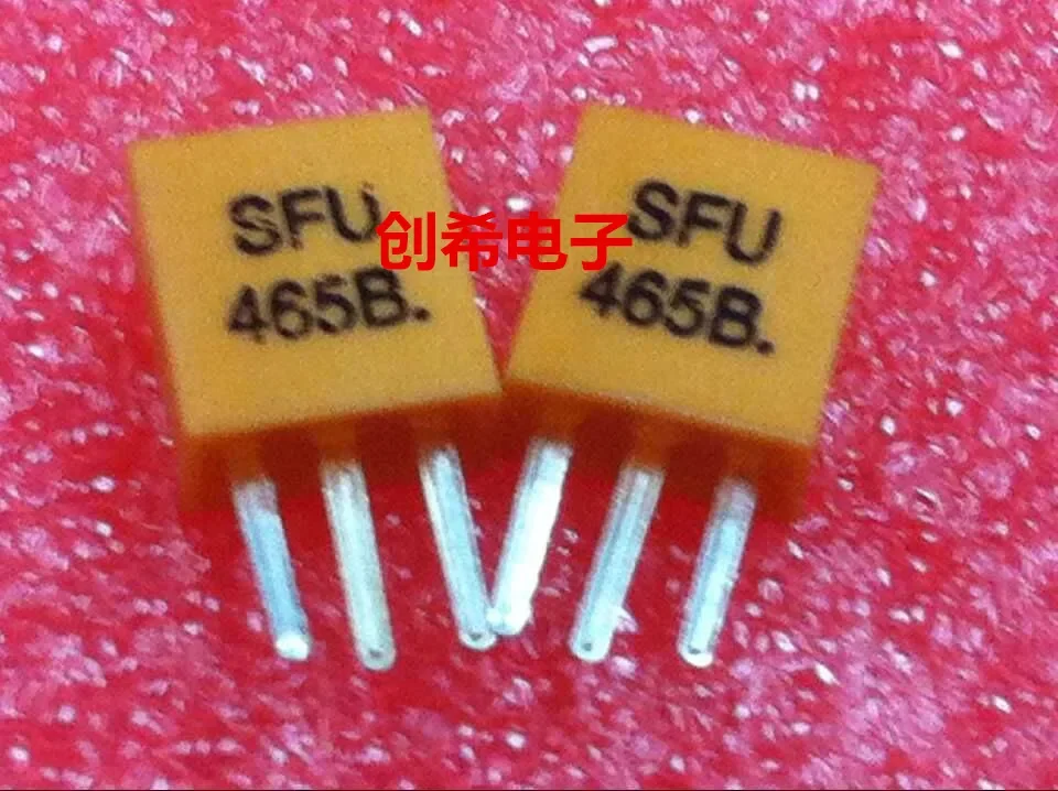 Ceramic crystal SFU465B 465K three-terminal filter