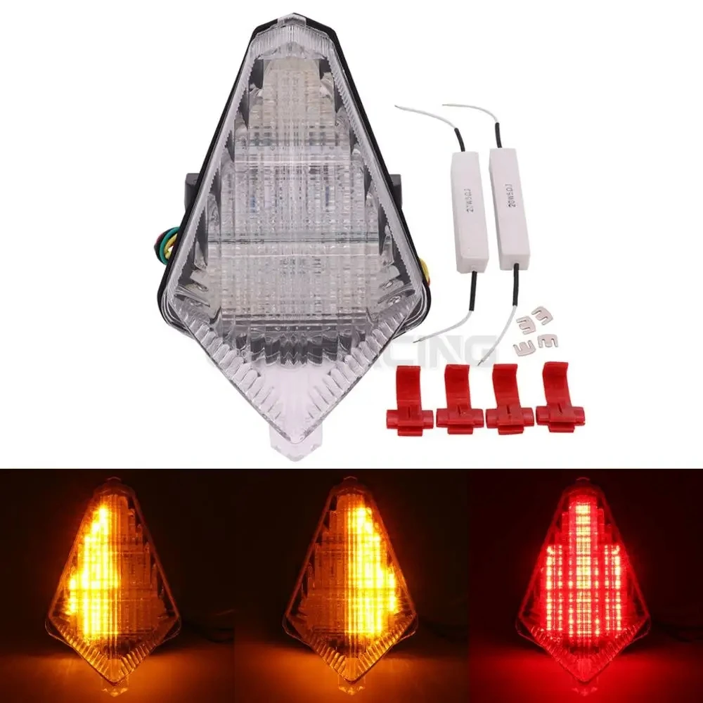 

Motorcycle LED Tail Lights Brake Turn Signals Lights For Yamaha YZFR1 YZF-R1 YZF R1 2007-2008 TMAX S30 TMAXS30 2012- 2014