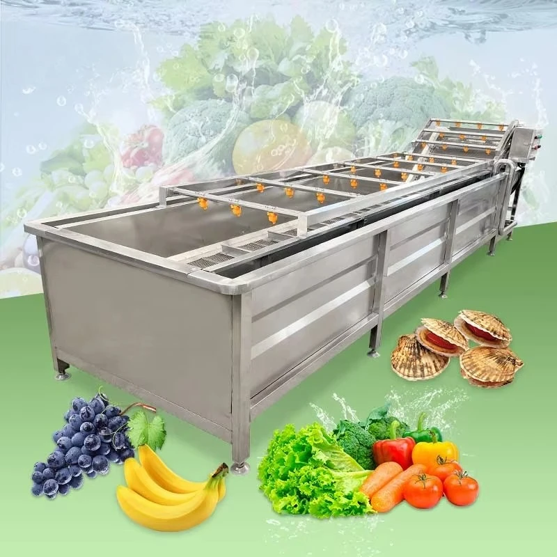 

Clean Industry Vegetable Date Carrot Washer Fruit Wash Cleaner Lavadora De Papa Frutas Machine Equipment and Line