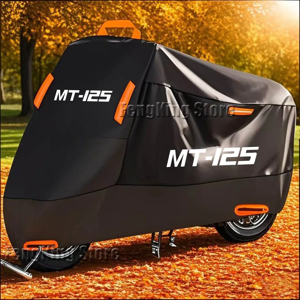 

Para MT-125 MT125 MT 125 2015-2021 cubierta de motocicleta protección UV a prueba de polvo a prueba de nieve cubierta impermeabl