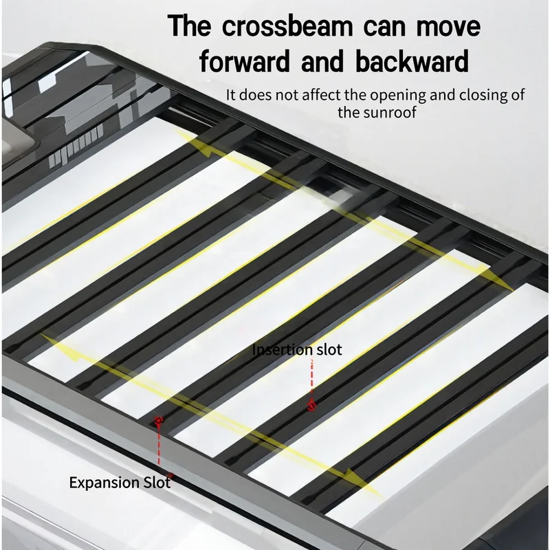 Auto Parts Heavy Duty Aluminum Large Rooftop Cargo Platform Exterior Tuning Off-Road for Discovery 3/4/5 SUV