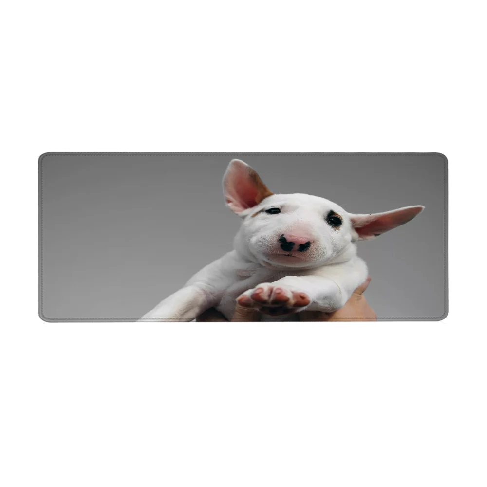 Bull Terrier Art Xxl Mouse Pad Desk Accessories Mousepad Gaming Mat Keyboard Long Pad Office Rug Offices Gamer Extended Mats