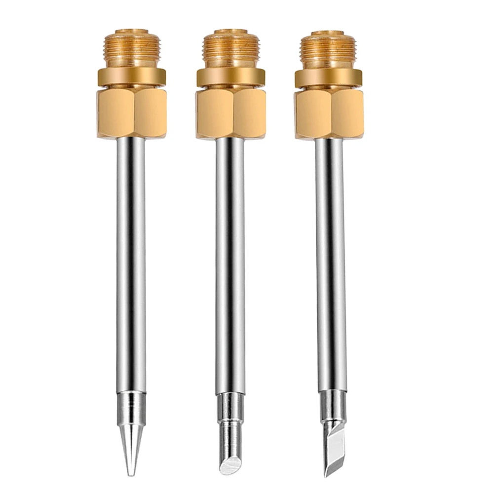 Brand New Soldering Iron Tip Accessories USB Welding Tips 1 Pcs 500°(℃) 510 Interface Copper+silver Parts B C K