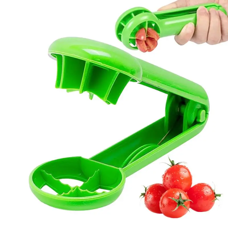 

Cherry tomato slicer Strawberry slicer cutter Sharp knives strawberry slicer tool Vegetable and fruit slicer Fruit salad kitchen