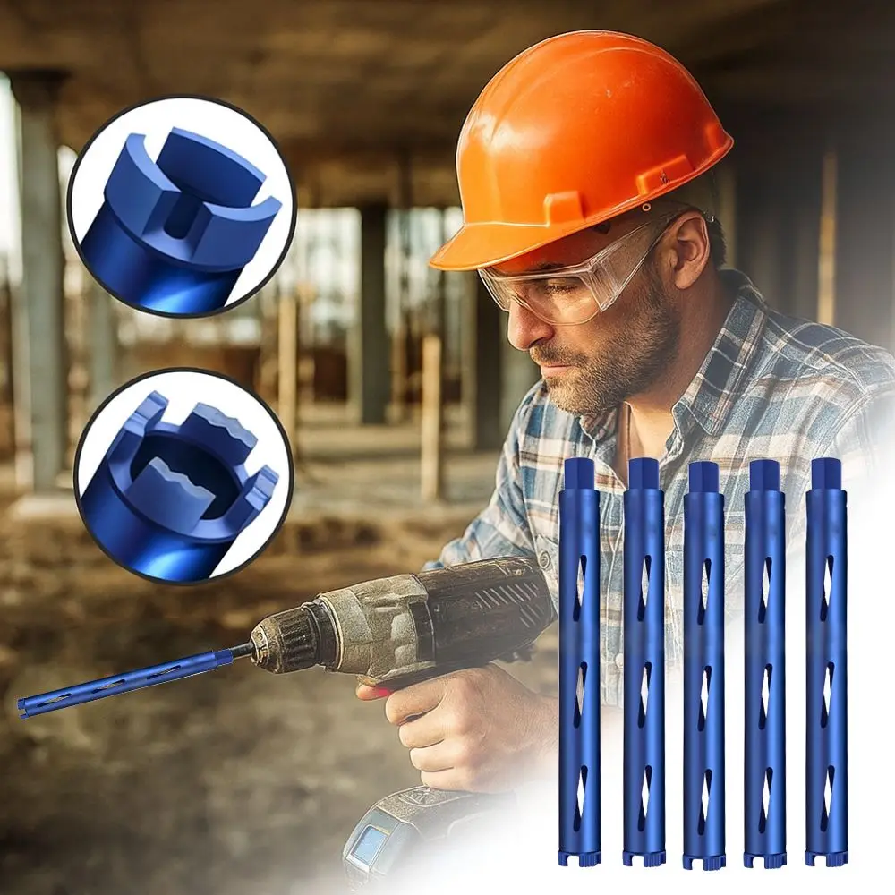 

Diamond Core Hole Drilling Tool 32x370mm Integrated Mountain Tooth Masonry Diamond Core Drill Bit Water Head Quick Drying
