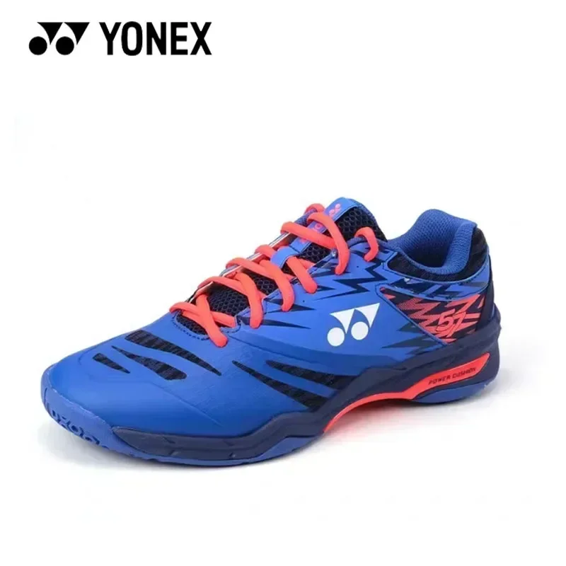 Brand YONEX Badminton Shoes Unisex 57EX YY High-quality Shock-absorbing Breathable Non-slip Training Sports Tennis Sneakers