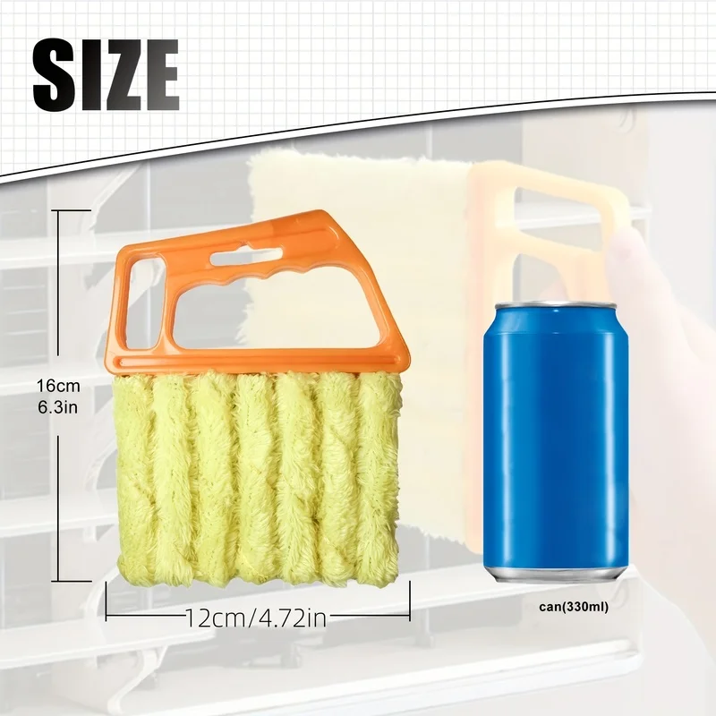 3Available in various colors Microfiber cleaning brush，Soft Fluff Duster，Multifunctional Household Cleaning Tool，New Blinds and