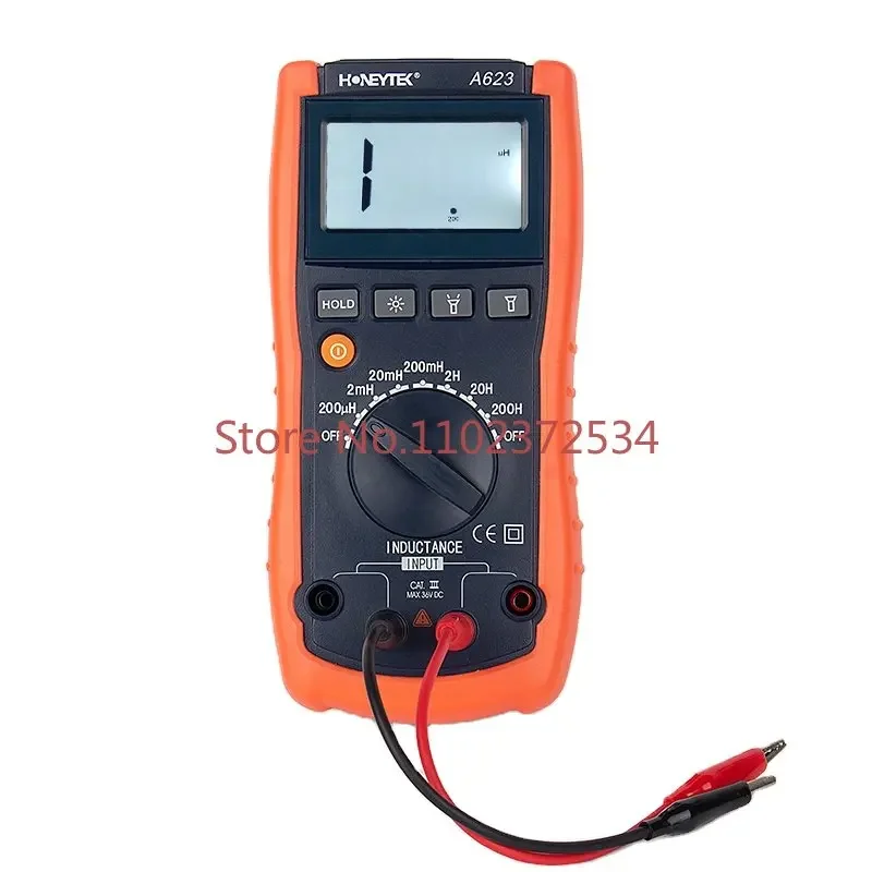 Wanptek A623 Digital multimeter Capacitance Inductance Resistance Meter tester LCR Meter Triode test Backlight withe work light