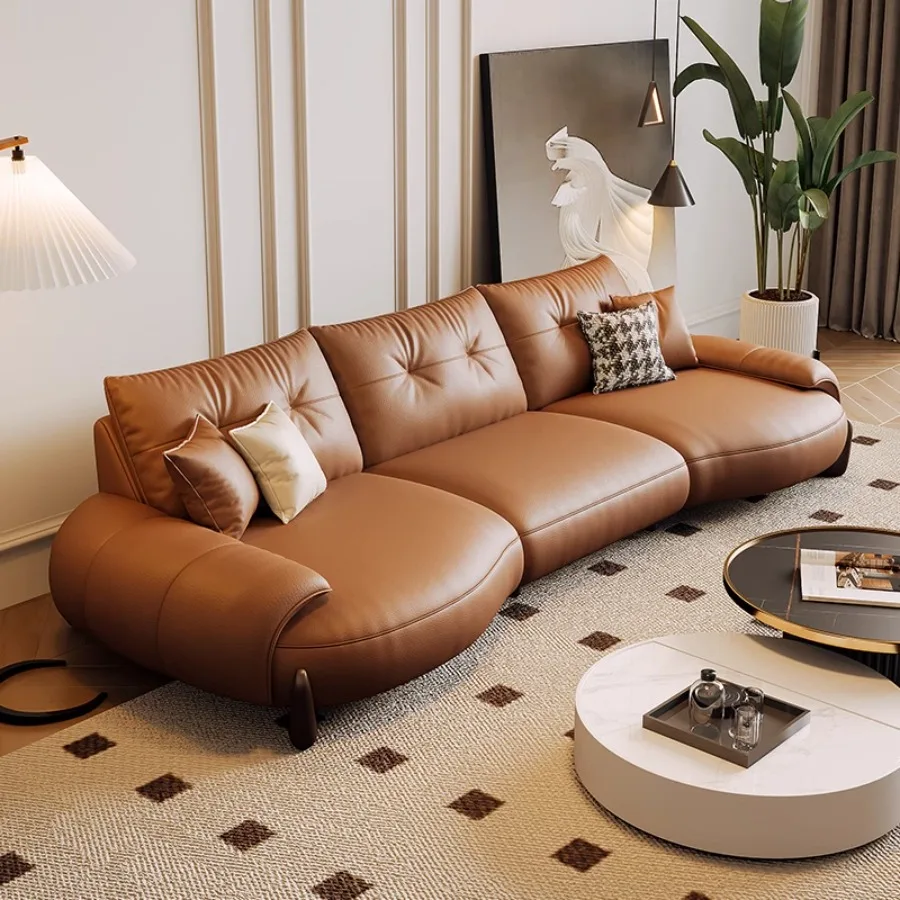 Luxury Living Room Sofas Modern Sectional Europe Living Room Sofas Confort Leather Recliner Nordic American Chaises House Stuff