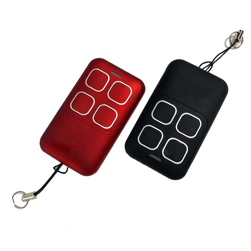 Universal 280-868MHZ Garage Door Clone Remote Control 4 Keys Remote Control Copy Electric Gate Remote Controller Easy To Use Red