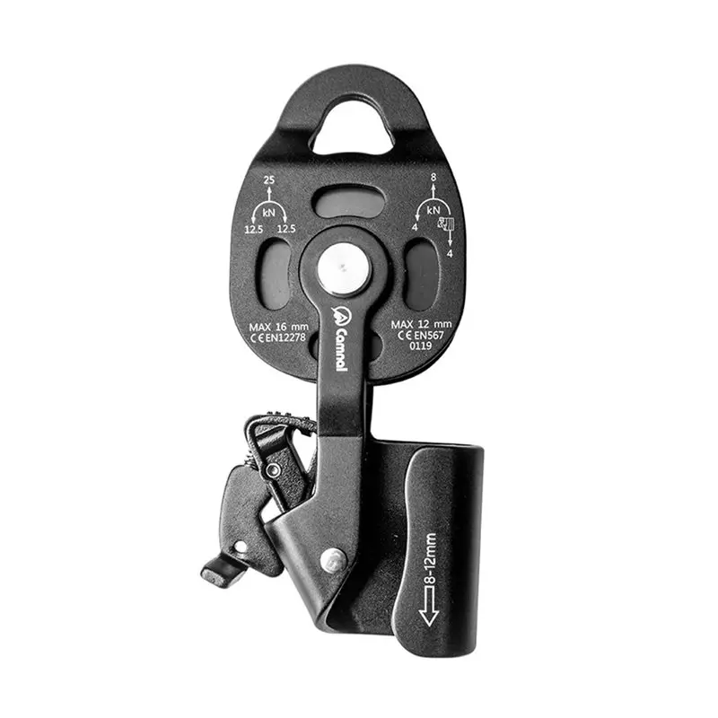 JHD 2X Camnal Climbing Pulley Professional Rock Climb Accessory Firm Load-Bearing Ascender Lifter Equipment A