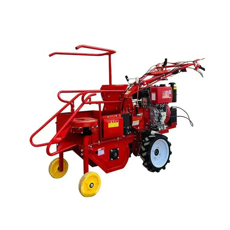 Hot SalesSmall Corn Harvester Single-row Automatic Walking Agricultural Multi-function Walk-behind Tractor Harvesting Header