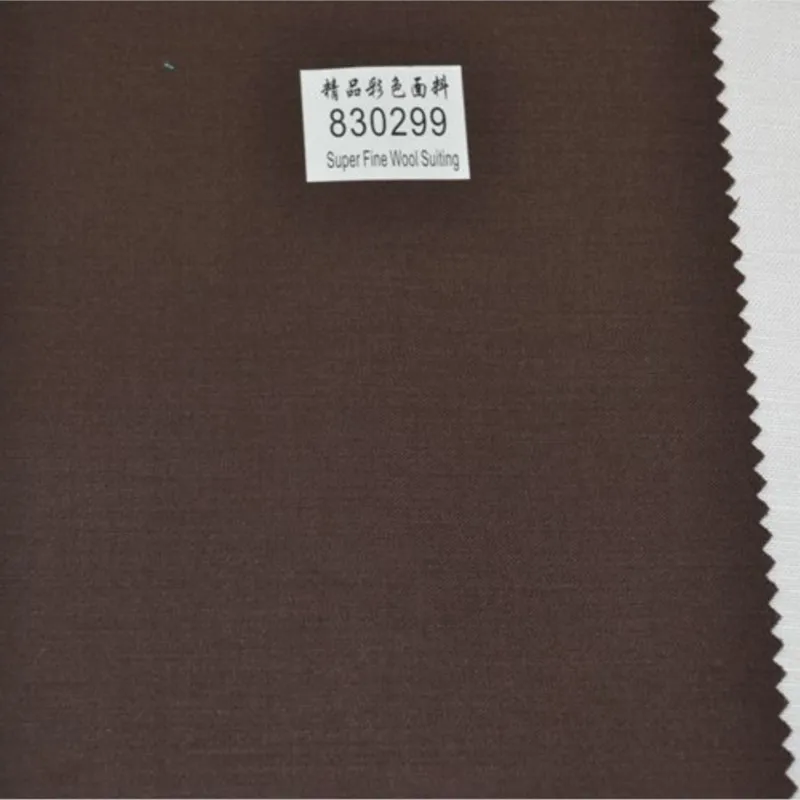 Non-ironing brown purple clothing fabric Spring and autumn suit trousers vest Zhongshan work clothes