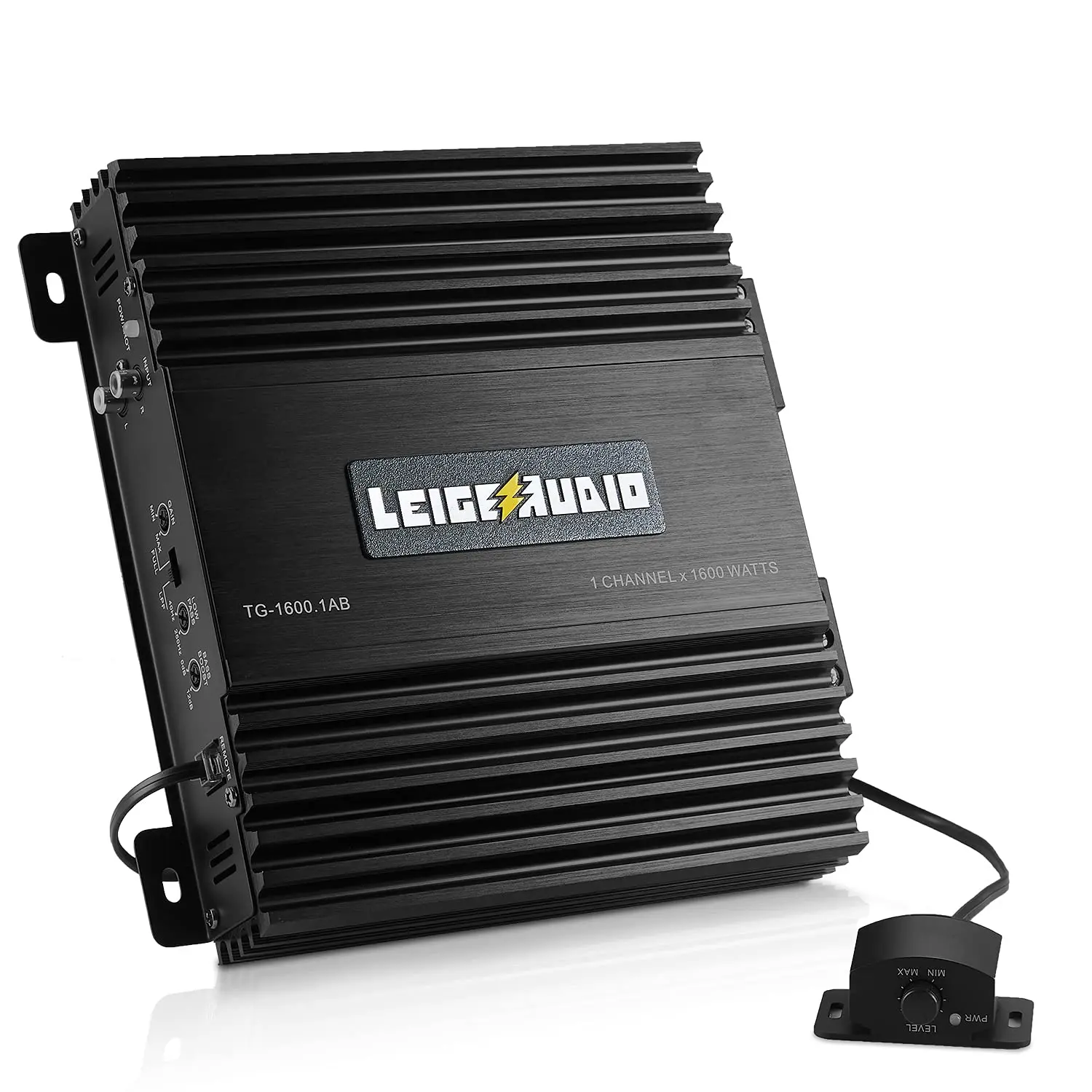 

1600W Mono Car Amplifier, Class A/B, Remote Subwoofer Control, MOSFET Power Supply