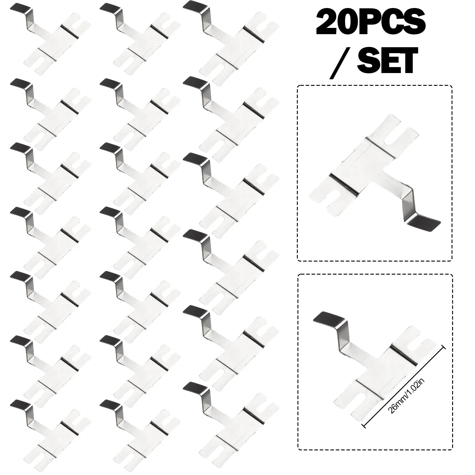 

Practical High Tensile Tension Brand New High Quality Nickel Sheets 2.6cm/1.02inches No Scratches No Oxidation