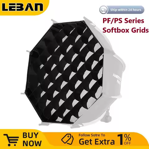 AMBITFUL 30cm 40cm 45cm 50cm Honeycomb Grid for Ambitful Mini Quickly Release Octagon Softbox PS30 PS45 PS50 PF30 PF40-only grid