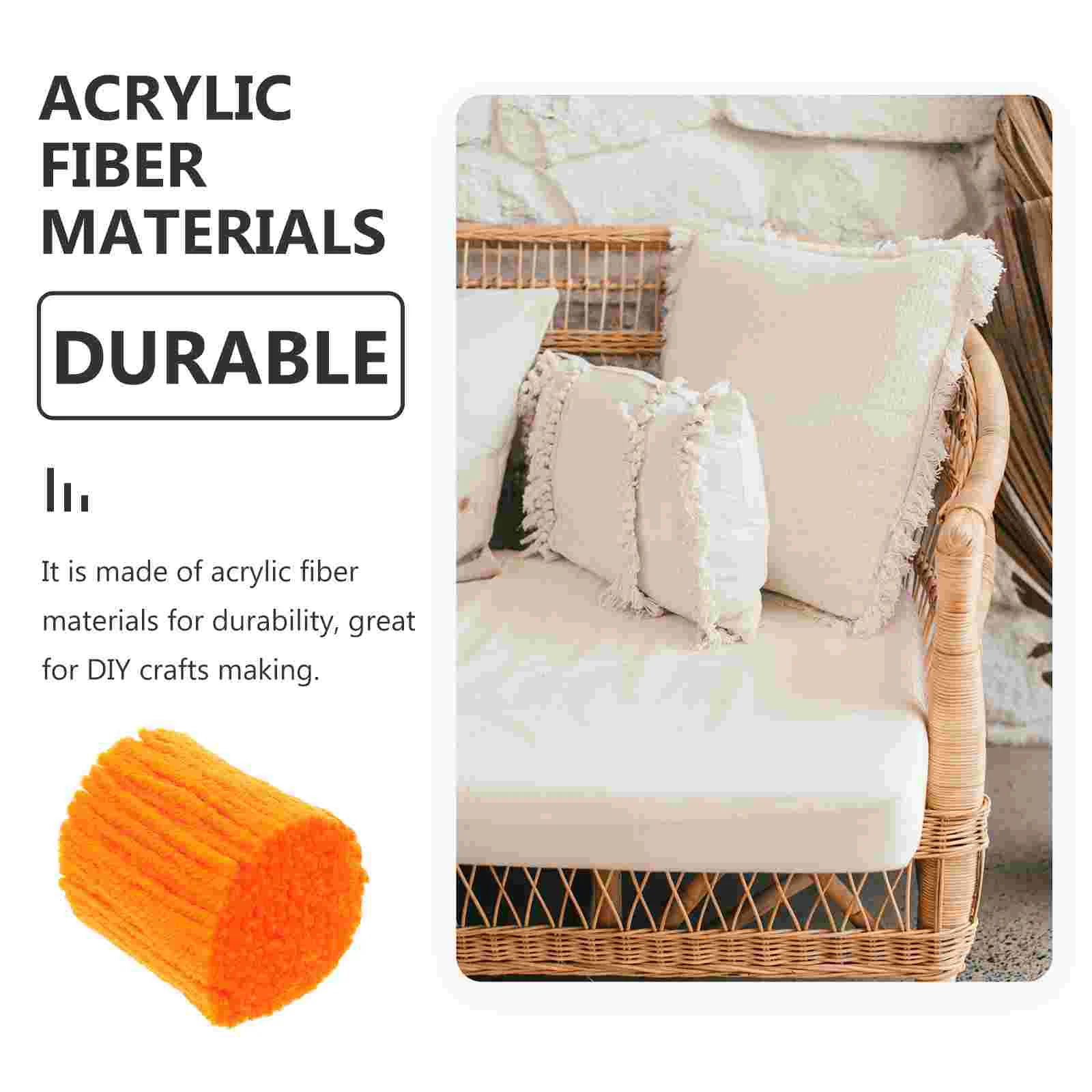 10 Rolls Tufting Kit Carpet Embroidery Yarn Ribbons for Crafts Crocheting Rug Yarns Decorate Child Underglaze