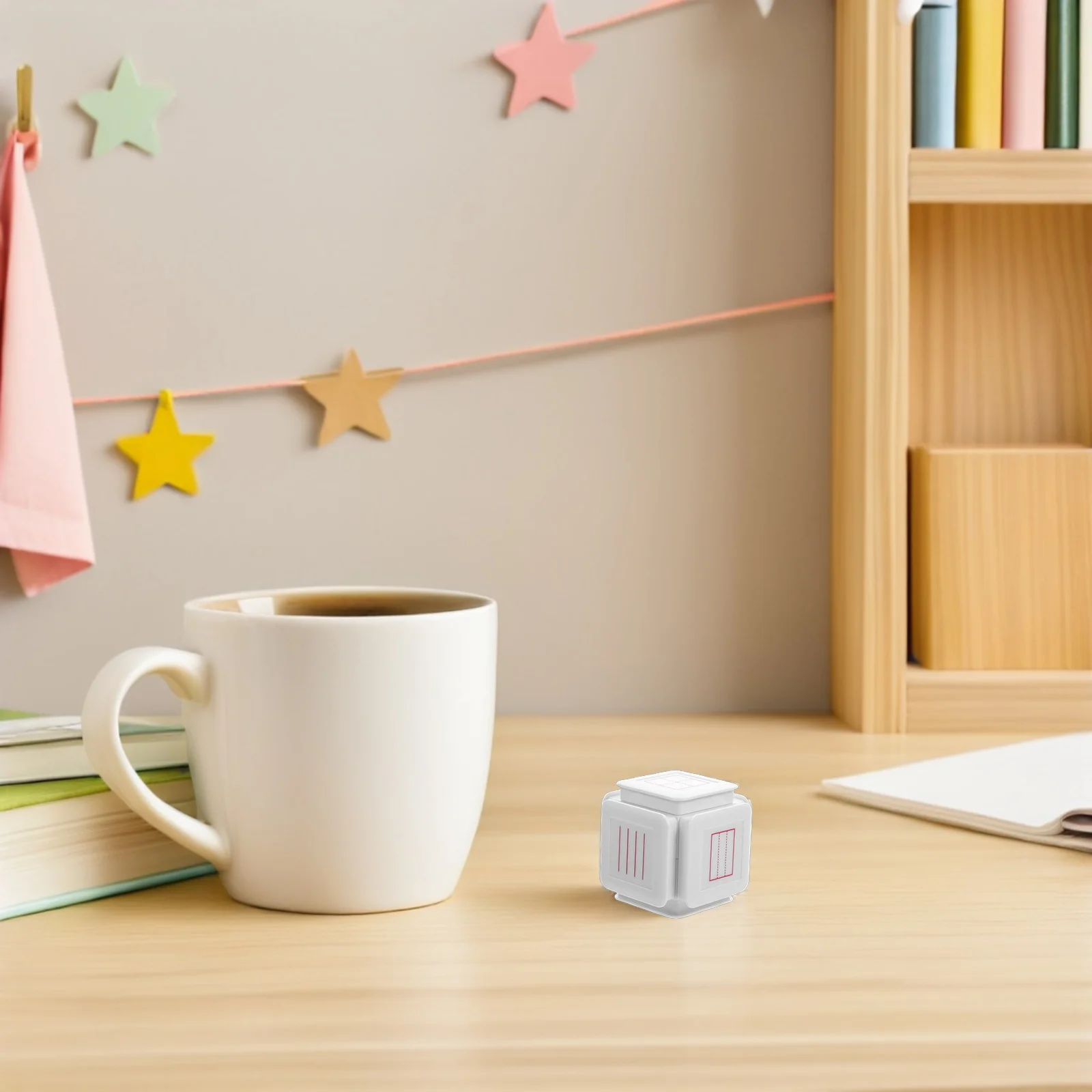 Multi-Function Six-Sided Grid Stamp - Self-Inking Handwriting Line Practice Tool - Classroom Must Haves for Teacher Stamps and