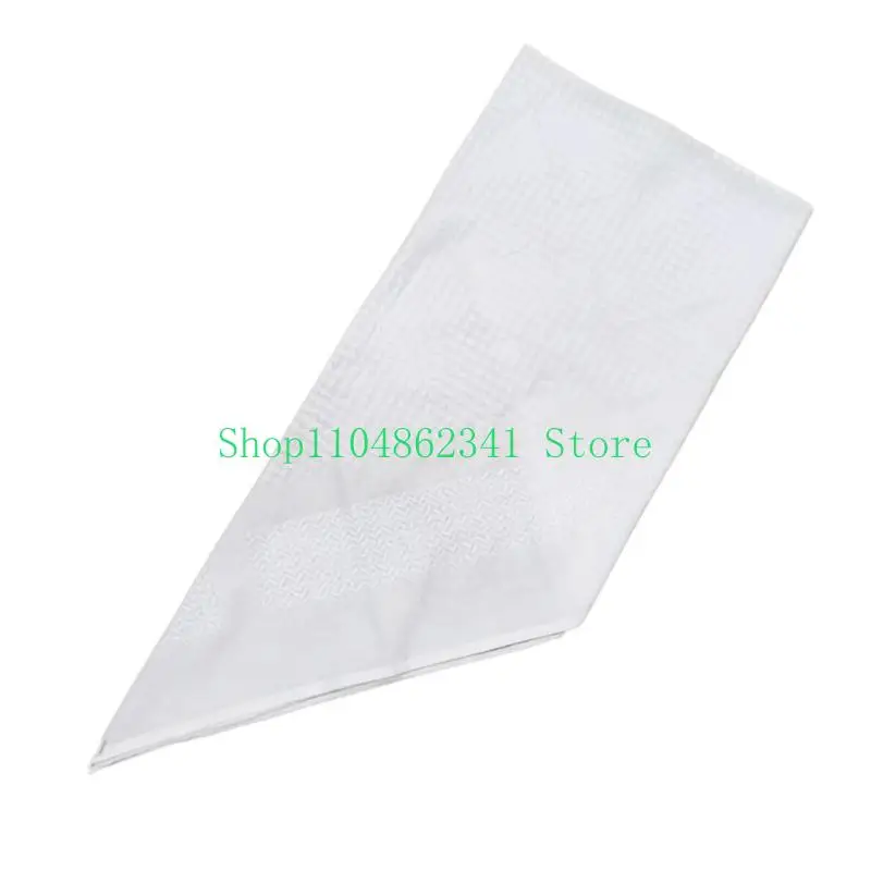 

652F Religious Adult Keffiyeh Headscarf Turbans Jacquards Pattern Arab Scarf Outdoor Headscarf for Male Cycling Headscarf