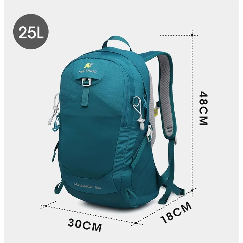 Waterproof 25L Protable Foldable Rucksack Outdoor Sports Trekking Hiking Camping Backpacks for Women Men Lightweight Travel Bags