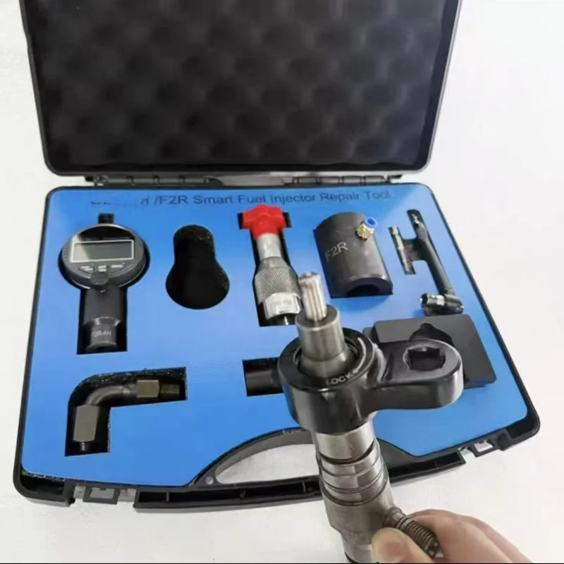 

F2R разборка топливной форсунки, обратная карта, клапан, шлифовальный ход, измерительные инструменты для Delphi