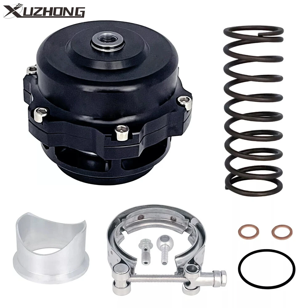 

Universal Aluminum 50MM Blow Off Valve Dump Valve BOV with V-band Flange Black