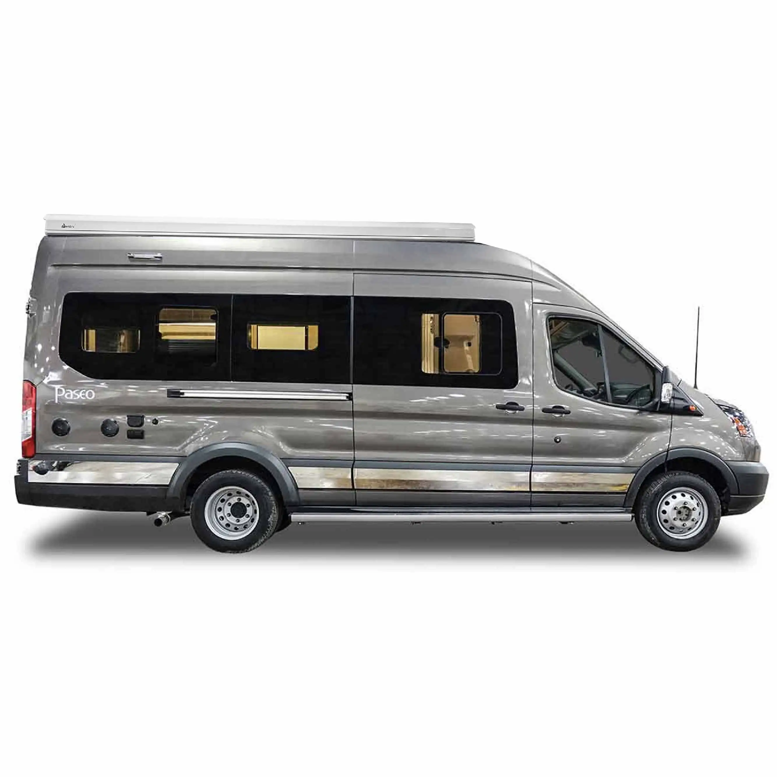 مظلة التحكم الآلي للتخييم، مظلة التخييم، قافلة سوداء مع عمر طويل للبيع