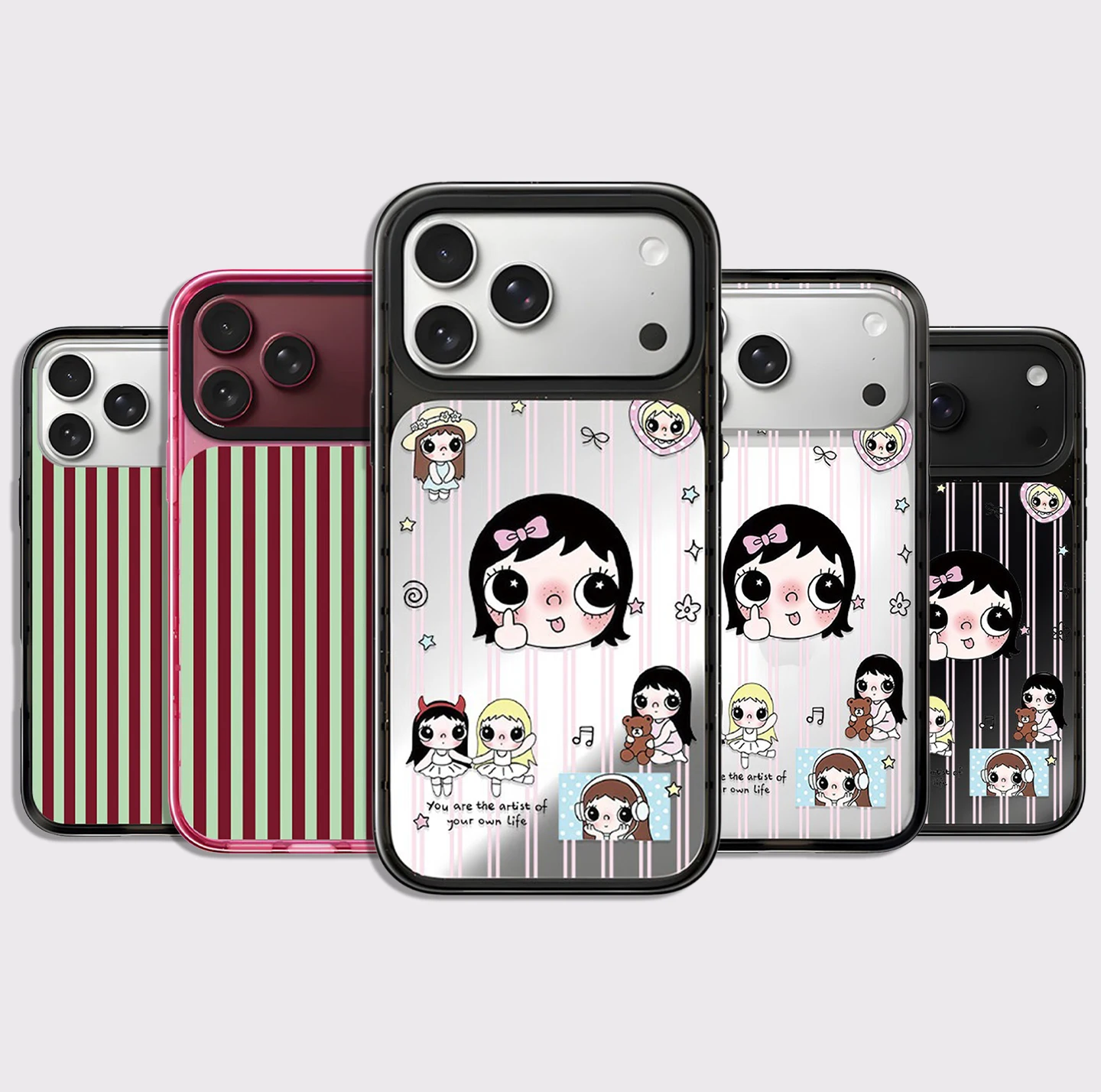 6092427 Impact Case - Mirror / Glaze Magnetic Cover: Compatible with IPhone 18 17 Pro Max 18Pro
