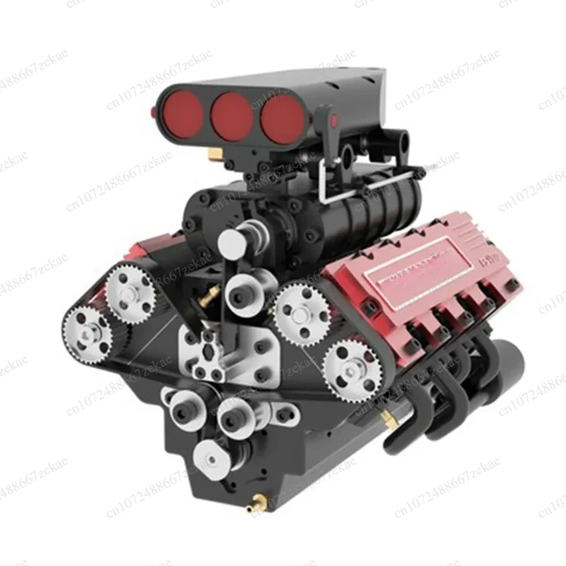 Universal Mechanical Supercharger Accessory for V8 Methanol Engine Model