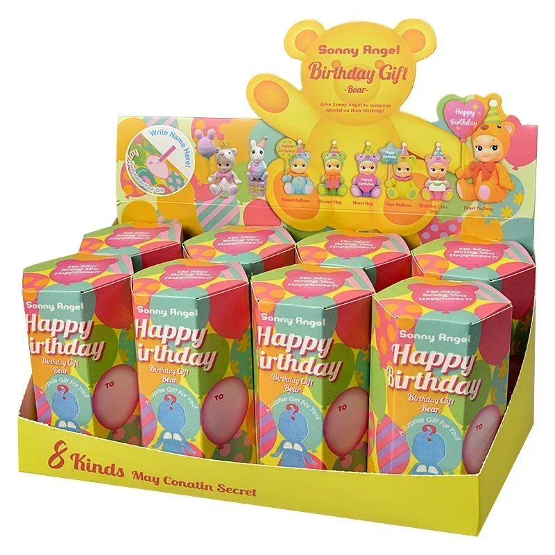 Cute Dolls Fans Car Ornament Gift  sani Angel Birthday Series Animal Anime Figures Ornaments Blind Box kawaii toys for girls