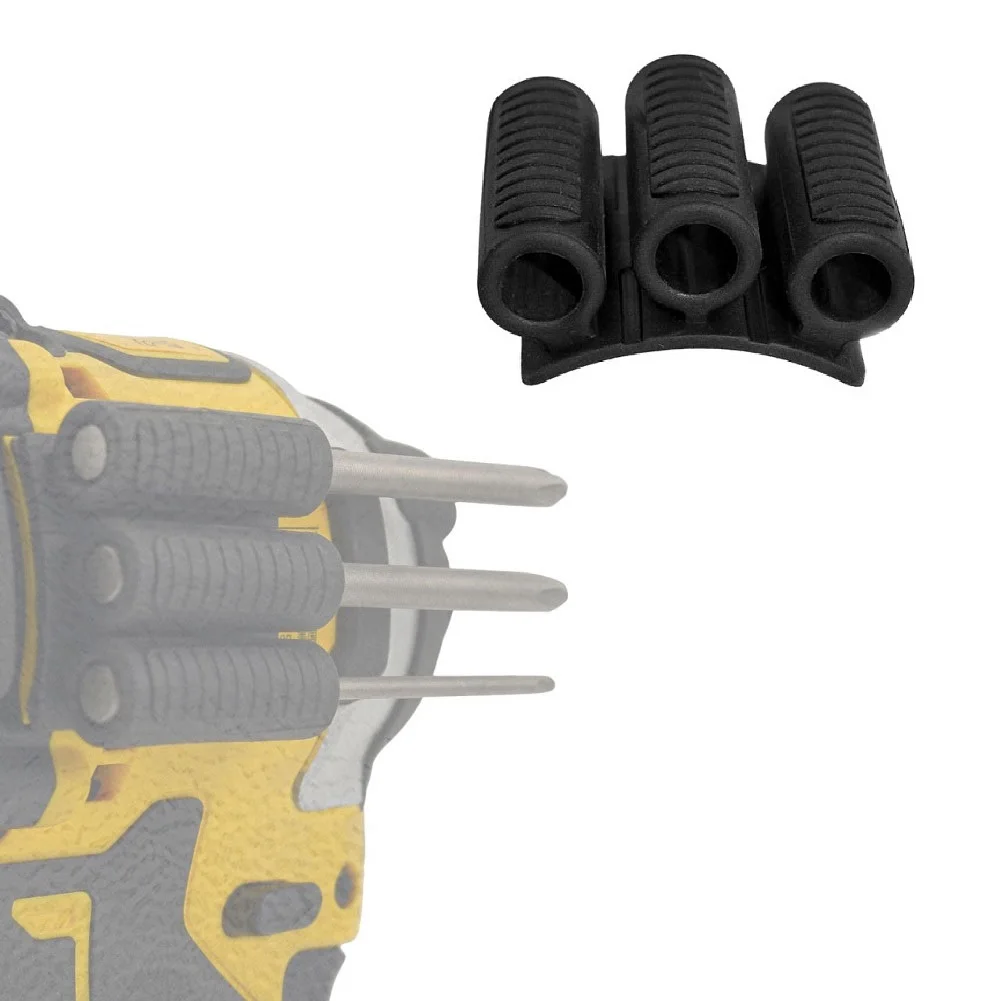Home Projects Quick Change Holder Tool Holster Easy Bit Switching Elastic Plastic Material Portable Tool Accessory
