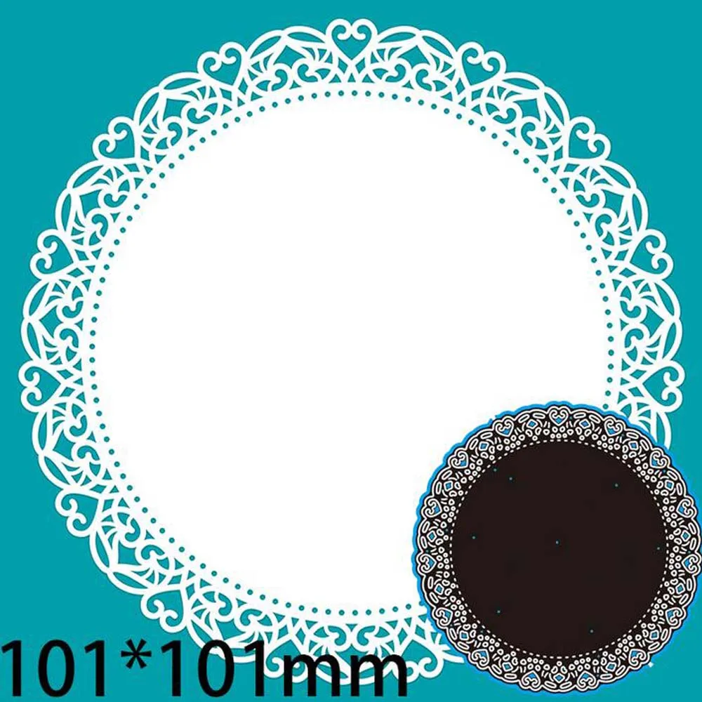 Framework Background Metal Cutting Dies for Scrapbooking