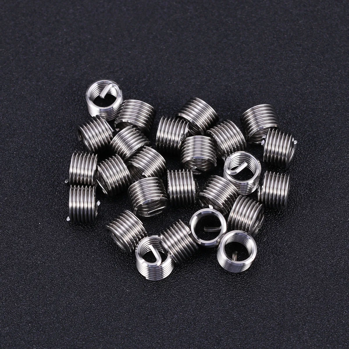 

30 Pcs Thread Repair Kit Helicoil Inserts Drill Bits Taps Lug Breakers Automotive Steel Aluminum Threaded Fasteners Car