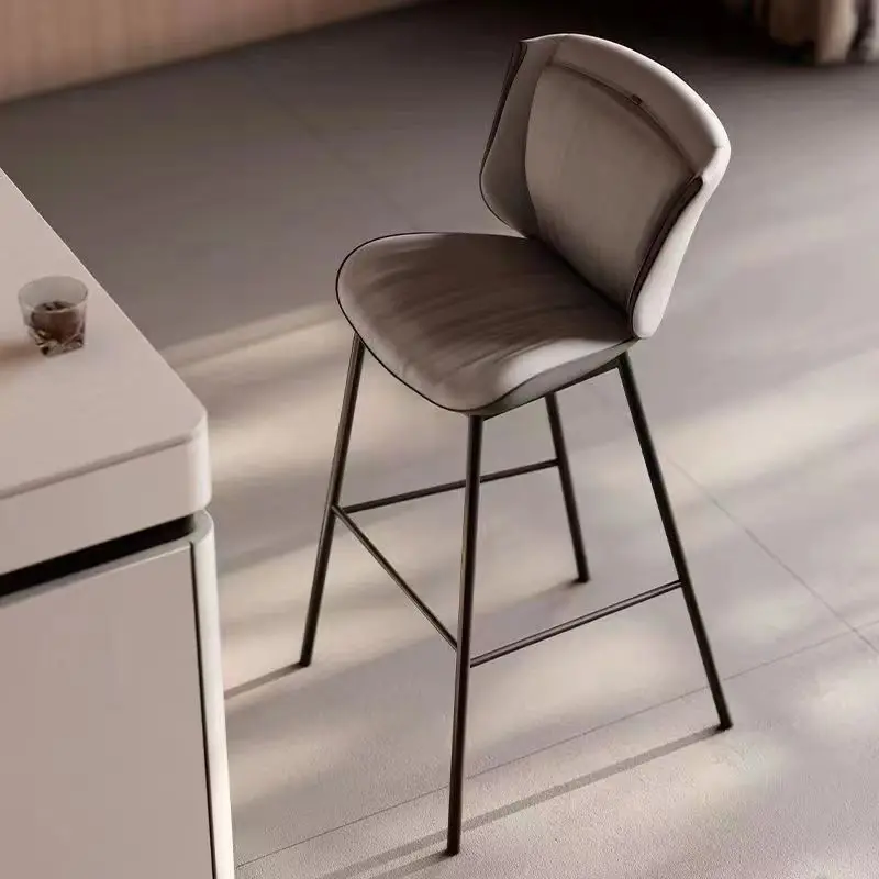 

Italian Simple Luxury Bar Stools - Modern Tall Bar Stools for Home Bars, Commercial Lounges and Reception Areas Bar Stool