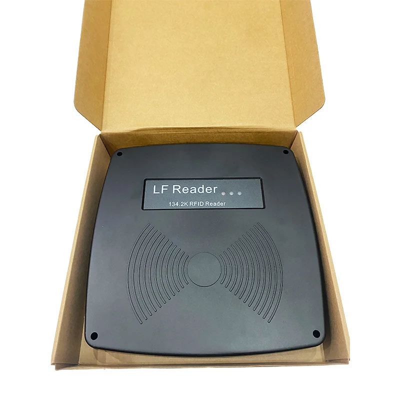 upgrade long distance 2.12x12mm glass tag up to 24cm 134.2Khz RFID stationary FDX-B fixed reader for buffalo farm animal pets