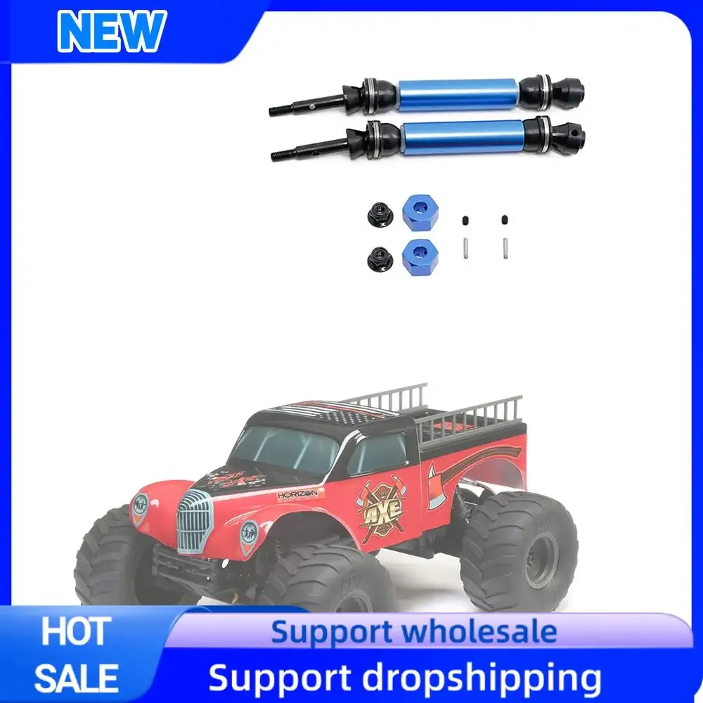 2Pcs Optimal Rear Drive Shaft CVD for 1/10 ECX 2WD Ruckus Series Torment Axe Brutus Circuit AMP RC Car Upgrade Parts