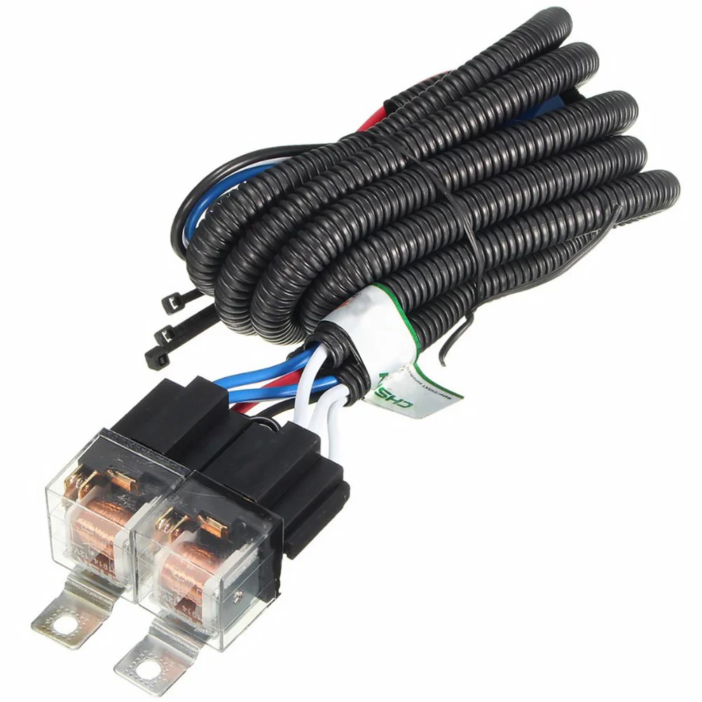 

Air Outlet Beverage Cup Holder H4 Relay Harness Auto Wiring Universal Car Headlight Wire Pvc